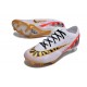 Nike Zoom Mercurial Vapor XV Elite FG Blanc Rouge Or