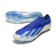 Adidas X Crazyfast.1 Sans Lacets Fg Messi Bleu Lucide Eclat de Bleu Blanc