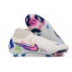 Nike Phantom Luna II Elite FG Blanc Rose Bleu