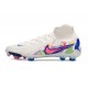 Nike Phantom Luna II Elite FG Blanc Rose Bleu