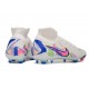 Nike Phantom Luna II Elite FG Blanc Rose Bleu