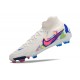 Nike Phantom Luna II Elite FG Blanc Rose Bleu