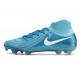 Nike Phantom Luna II Elite FG Bleu Blanc