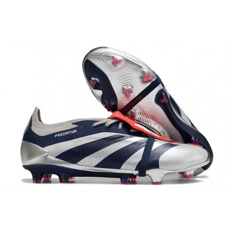 adidas Predator FT Elite FG Argent Mét Noir Rouge