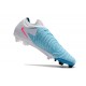 Nike Phantom Luna 2 Elite Low FG Blanc Bleu Rose