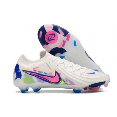 Nike Phantom Luna 2 Elite Low FG Blanc Rose