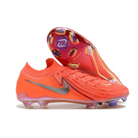 Nike Phantom Luna 2 Elite Low FG X Haaland Cramoisi Vif Blanc