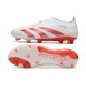 adidas Predator Elite Laceless FG Blanc Rouge