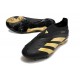 adidas Predator Elite Laceless FG Noir Or