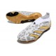 adidas Predator Elite Laceless FG Blanc Or Gris