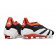 adidas Predator Elite Laceless FG Noir Banc Rouge Solaire