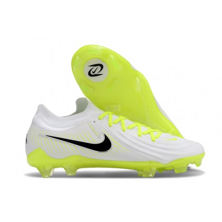 Nike Phantom Gx2 Elite Fg Blanc Noir Jaune