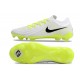 Nike Phantom Gx2 Elite Fg Blanc Noir Jaune