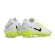 Nike Phantom Gx2 Elite Fg Blanc Noir Jaune