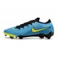 Nike Phantom Gx2 Elite Fg Bleu Jaune