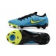 Nike Phantom Gx2 Elite Fg Bleu Jaune