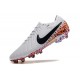 Chaussure Nike Tiempo Legend 10 Elite FG Blanc Noir Orange