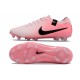 Chaussure Nike Tiempo Legend 10 Elite FG Rose Mousse Noir