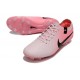 Chaussure Nike Tiempo Legend 10 Elite FG Rose Mousse Noir