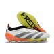 adidas Predator Elite Laceless FG Blanc Noir Orange