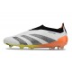 adidas Predator Elite Laceless FG Blanc Noir Orange