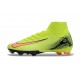 Nike Zoom Mercurial Superfly 10 Elite FG Jaune Orange