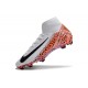 Nike Zoom Mercurial Superfly 10 Elite FG Blanc Noir Orange