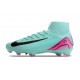 Nike Zoom Mercurial Superfly 10 Elite FG Vert Noir Rose