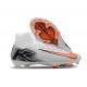 Nike Zoom Mercurial Superfly 10 Elite FG Blanc Orange Noir