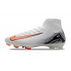 Nike Zoom Mercurial Superfly 10 Elite FG Blanc Orange Noir