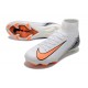 Nike Zoom Mercurial Superfly 10 Elite FG Blanc Orange Noir