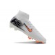 Nike Zoom Mercurial Superfly 10 Elite FG Blanc Orange Noir