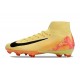 Nike Zoom Mercurial Superfly 10 Elite FG Jaune Noir Rose