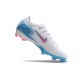 Nike Air Zoom Mercurial Vapor 16 Elite FG Blanc Bleu Rose