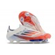 Chaussure adidas F50+ LL FG Advancement - Blanc Rouge Bleu