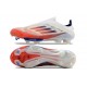 Chaussure adidas F50+ LL FG Advancement - Blanc Rouge Bleu