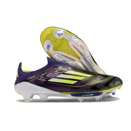 Chaussure adidas F50+ LL FG Fast Reborn - Violet Blanc Lucid Lemon