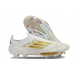 Chaussure adidas F50+ LL FG Day Spark - Blanc Doré Blanc