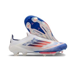 Chaussure adidas F50+ LL FG Advancement - Blanc Rouge Bleu