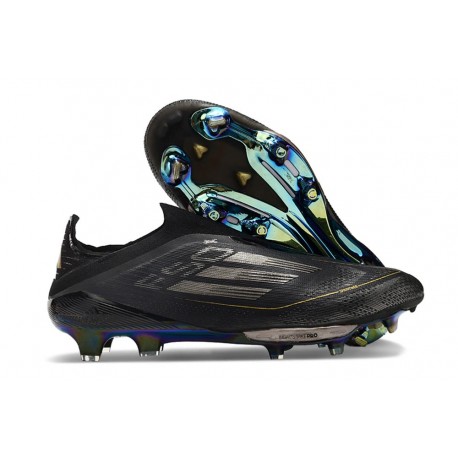 Chaussure adidas F50+ LL FG Dark Spark - Noir Argenté Doré