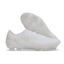 Chaussures de football 2018 - Adidas X 18.1 FG - Blanc Cassé