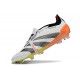 adidas Predator Elite Tongue FG Blanc Noir Orange