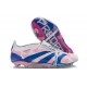 adidas Predator Elite Tongue FG Blanc Ftwr Bleu Solaire Rose Solaire