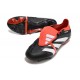 adidas Predator Elite Tongue FG Noir Blanc Rouge Solaire