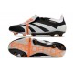 adidas Predator Elite Tongue FG Noir Blanc Orange