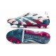 adidas Predator Elite Tongue FG Blanc Bleu Rouge