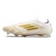 adidas F50 Elite Laceless FG Day Spark - Blanc Doré