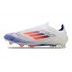 adidas F50 Elite Laceless FG Advancement - Blanc Bleu Rouge 