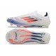 adidas F50 Elite Laceless FG Advancement - Blanc Bleu Rouge 