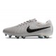 Chaussure Nike Tiempo Legend 10 Elite FG Gris Atmosphère Noir